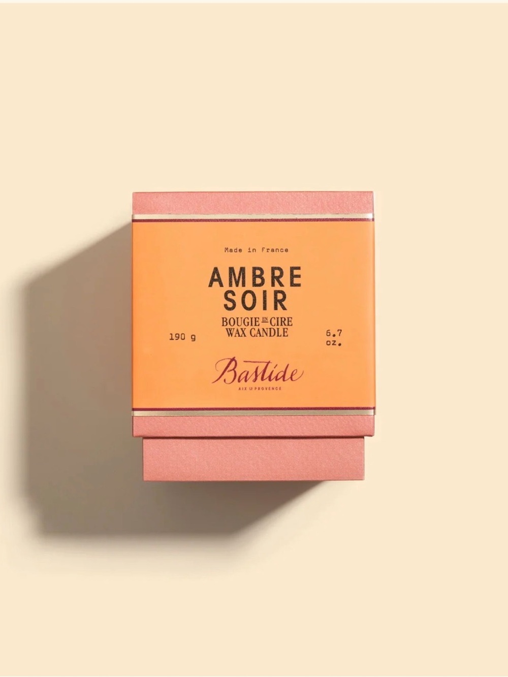 Ambre Soir Wax Candle